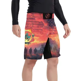 Army American Flag Shorts