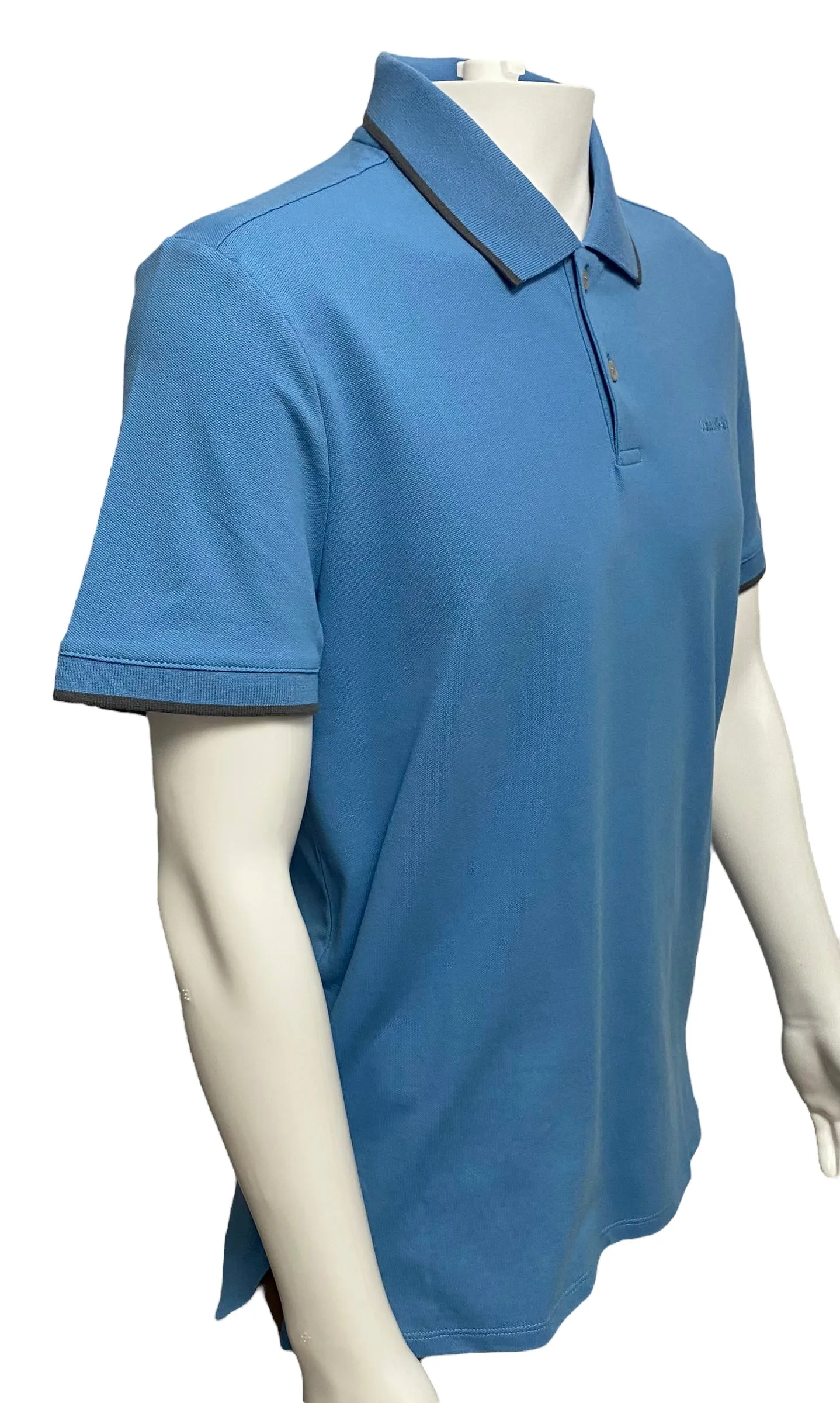 Calvin Klein Mens Stretch Pique Polo Shirt - [40FC261]
