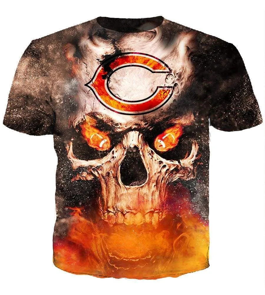 Chicago Bears Hoodies - Pullover Orange Hoodie