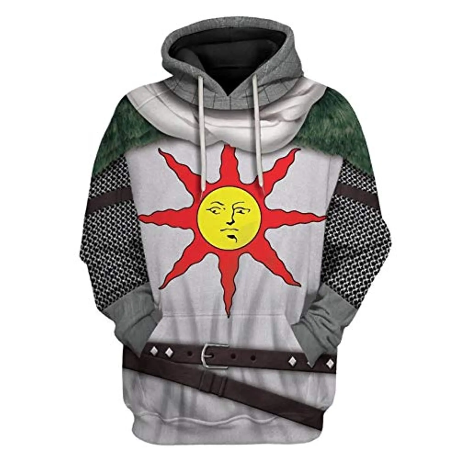 Dark Souls Hoodies - Solaire of Astora 3D Unisex Hooded Pullover Sweatshirt