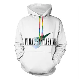 Final Fantasy Hoodie - 3D Print Long Sleeve Hooded Jumper