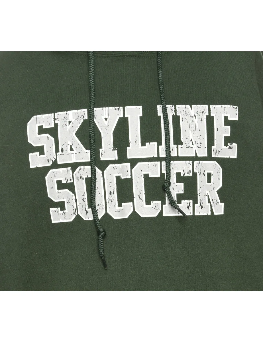 Gildan Green Sports Sweatshirt - M