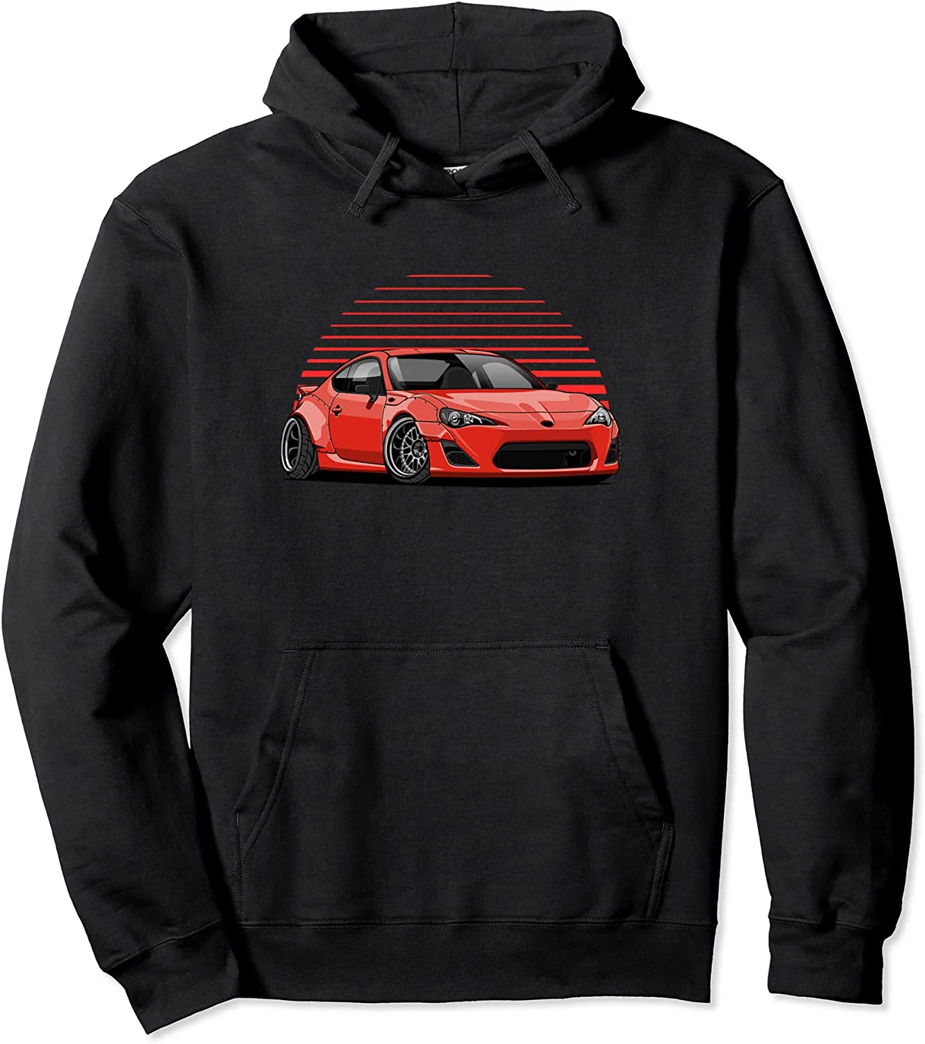 JDM Japanese Automotive Retro Race Wear Vintage Tuning Car Pullover Hoodie