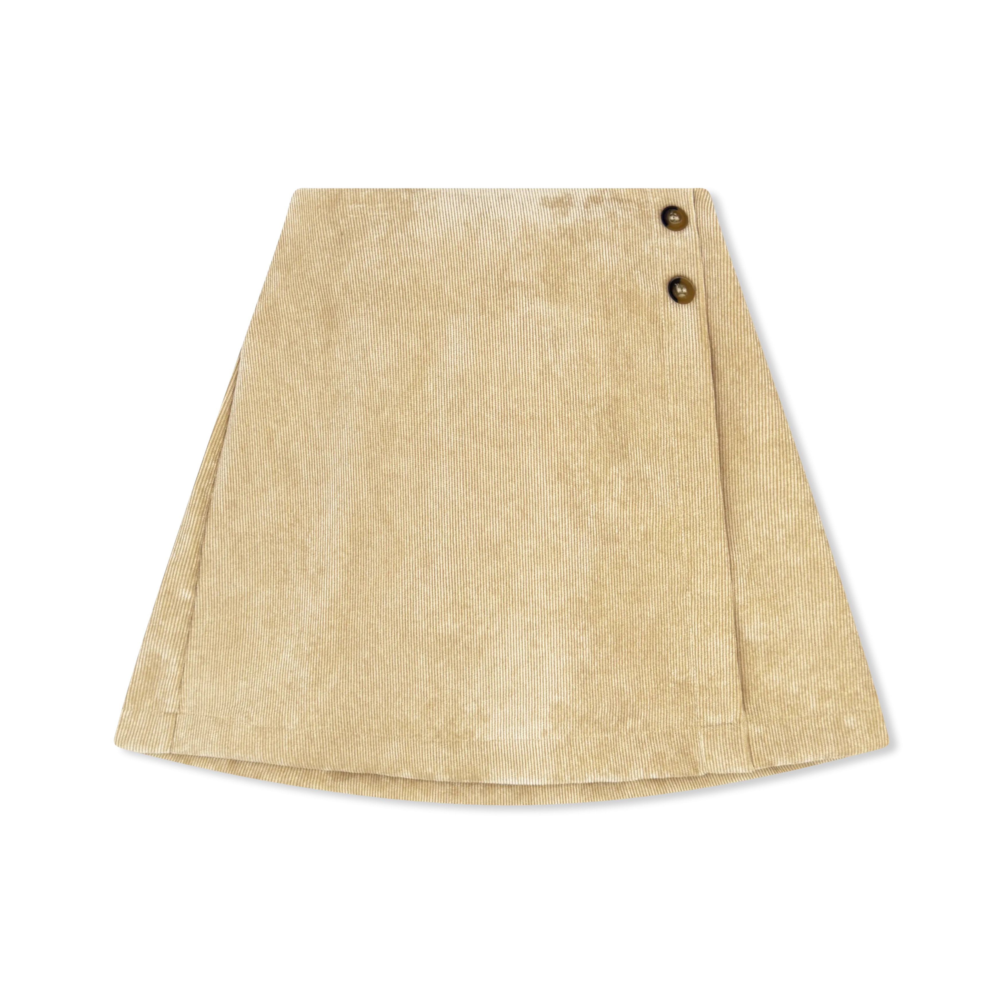 Julia Skirt- Alexandria Khaki Cord