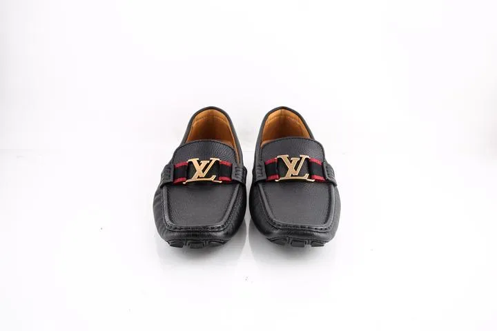 Louis Vuitton Black Monte Carlo Moccasin Shoes