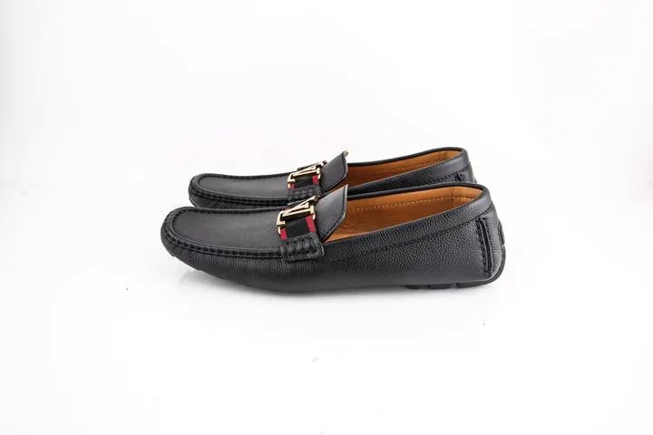 Louis Vuitton Black Monte Carlo Moccasin Shoes