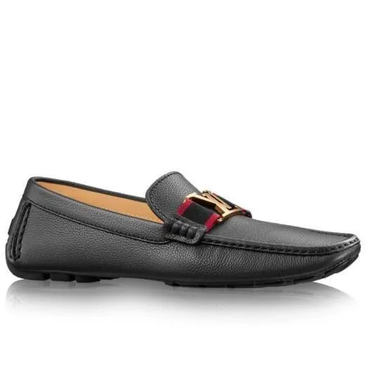 Louis Vuitton Black Monte Carlo Moccasin Shoes