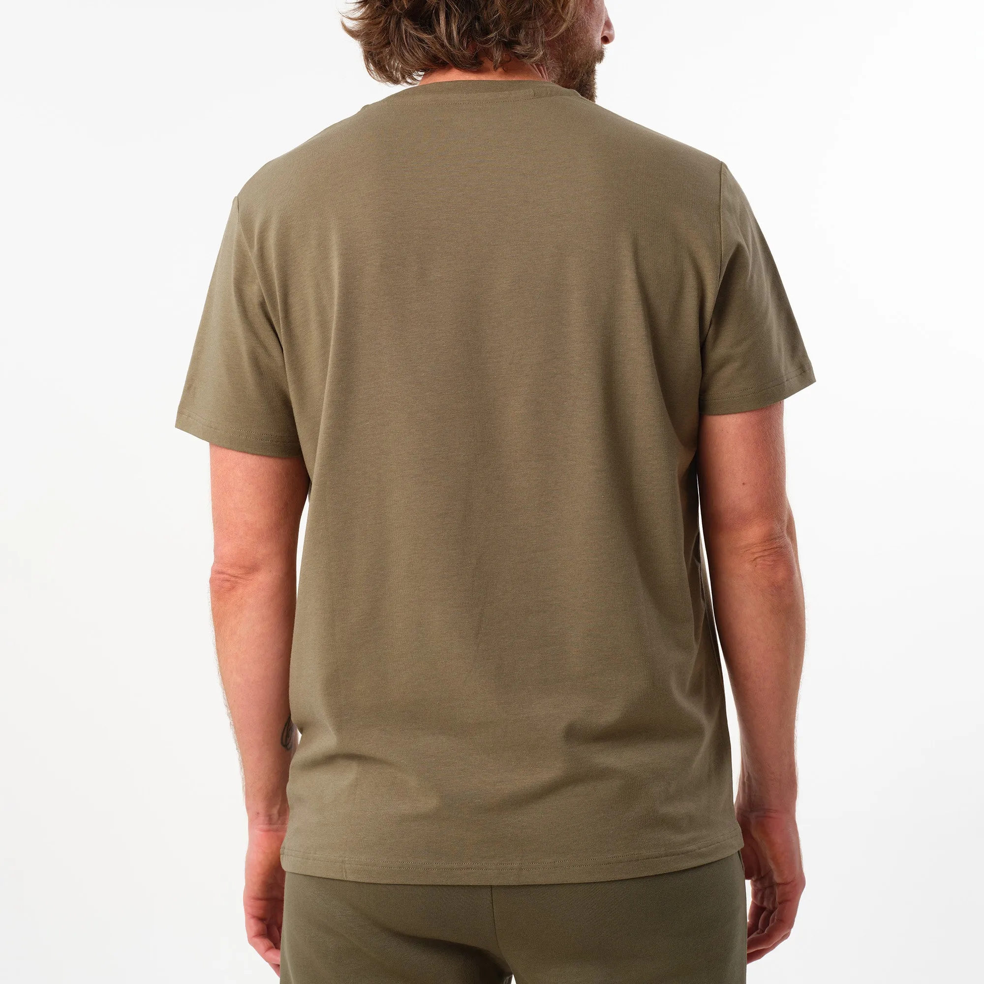 Man Tee Olive Green