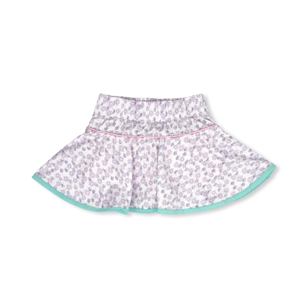 Quinn Skort- Blissful Blooms, Totally Turquoise, Cotton Candy
