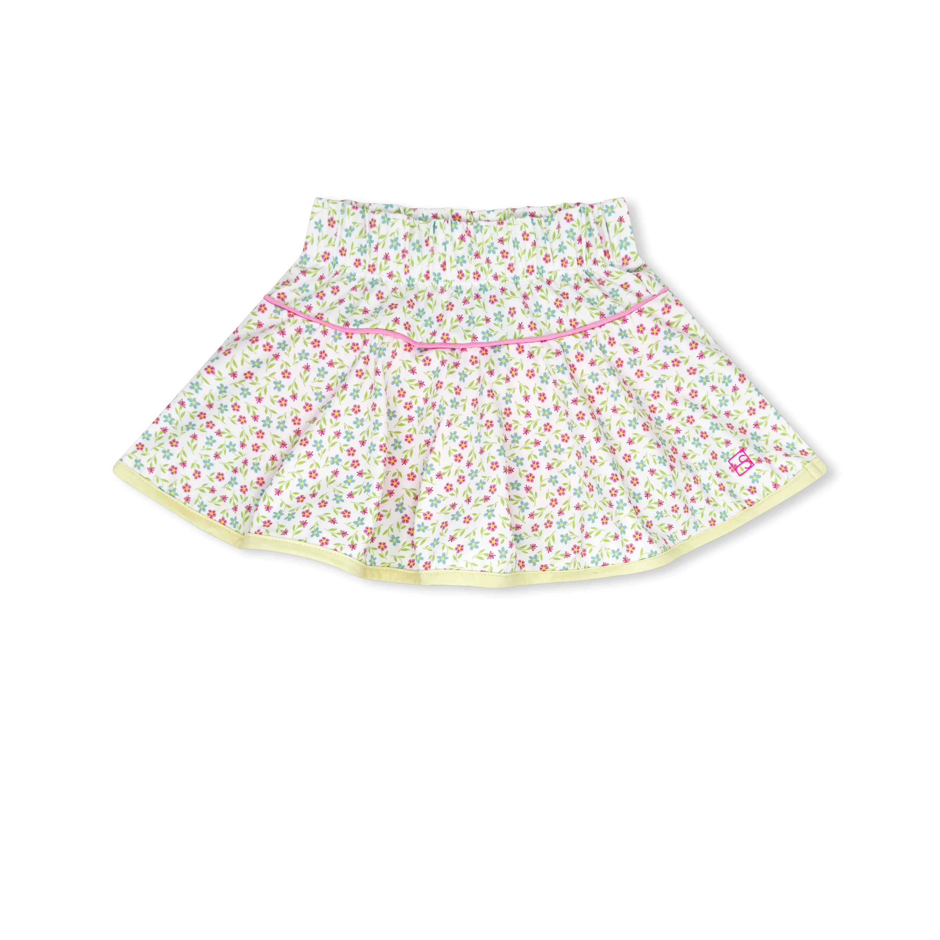 Quinn Skort - Petal Pop Floral/ Sunshine Yellow/ Flamingo Pink