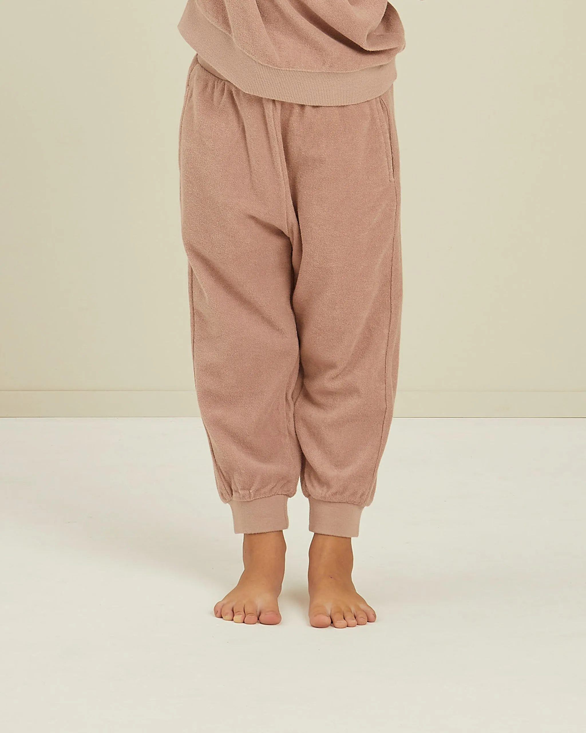 Rylee   Cru Terry Jogger - Mauve
