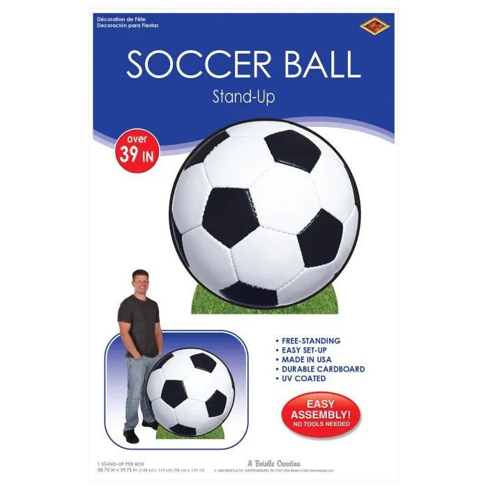 Soccer Ball Stand-Up (1 per package)