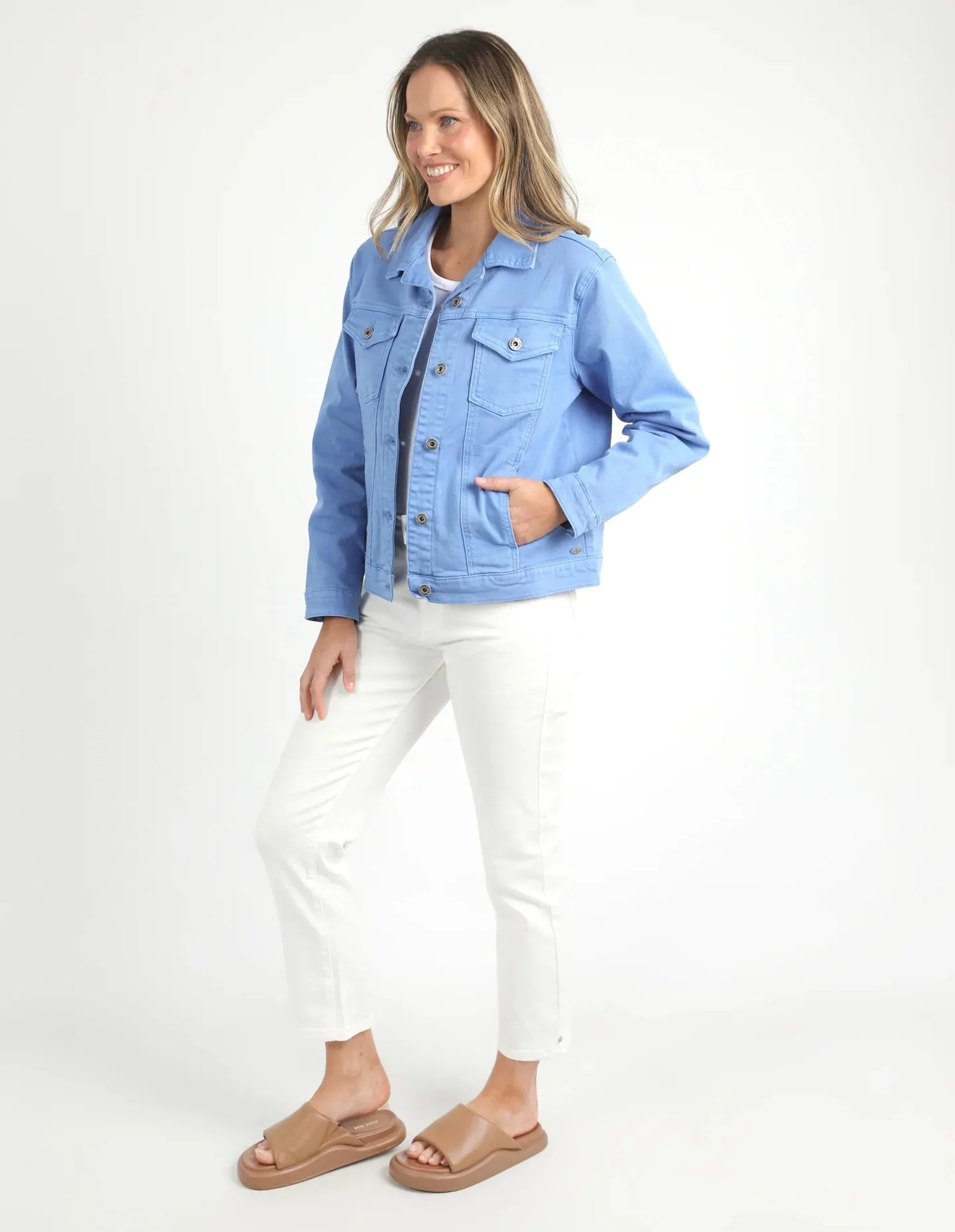 Tilly Jacket - Cerulean Blue