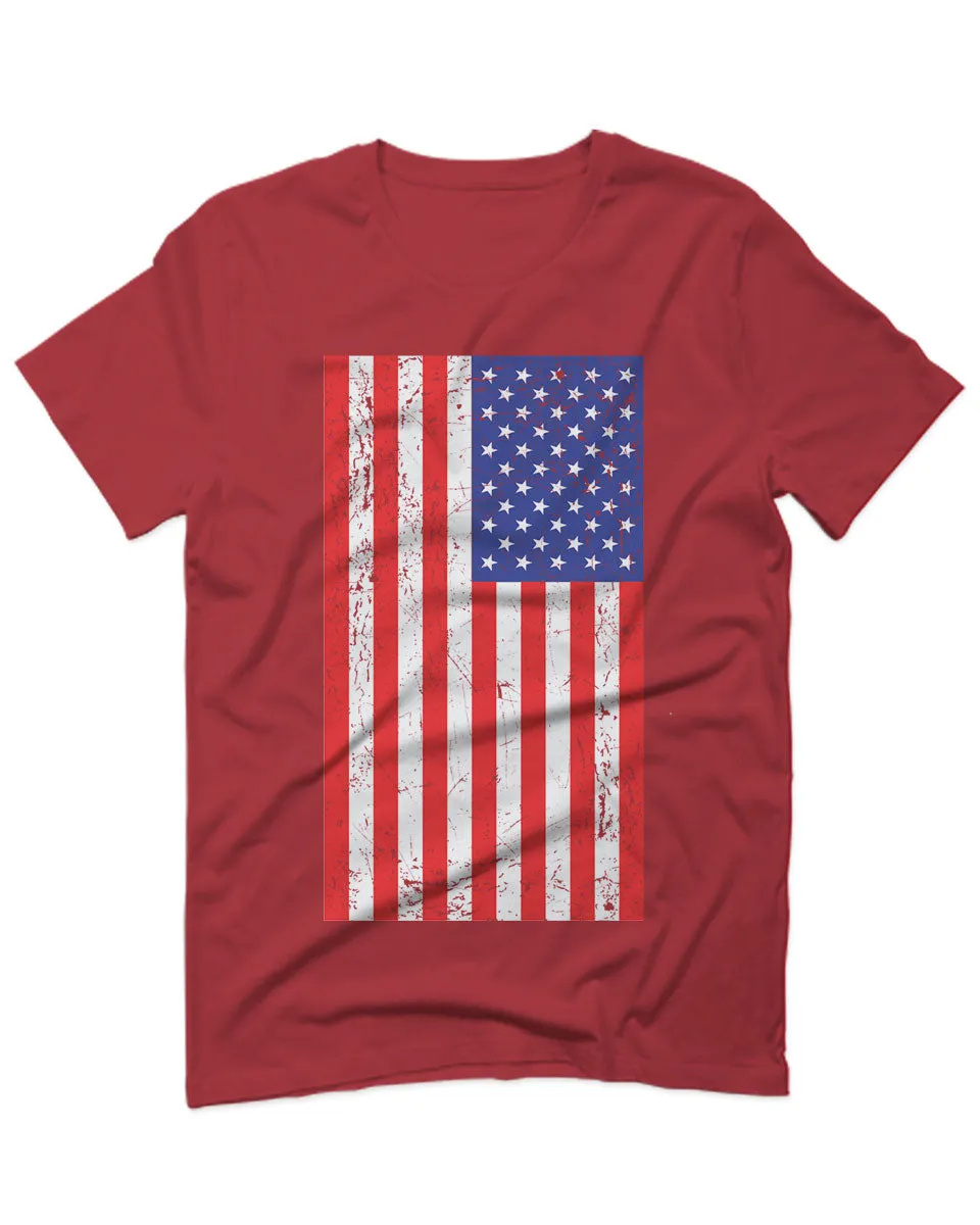 Vintage u.s. American Flag United States of America USA Proud For men T Shirt