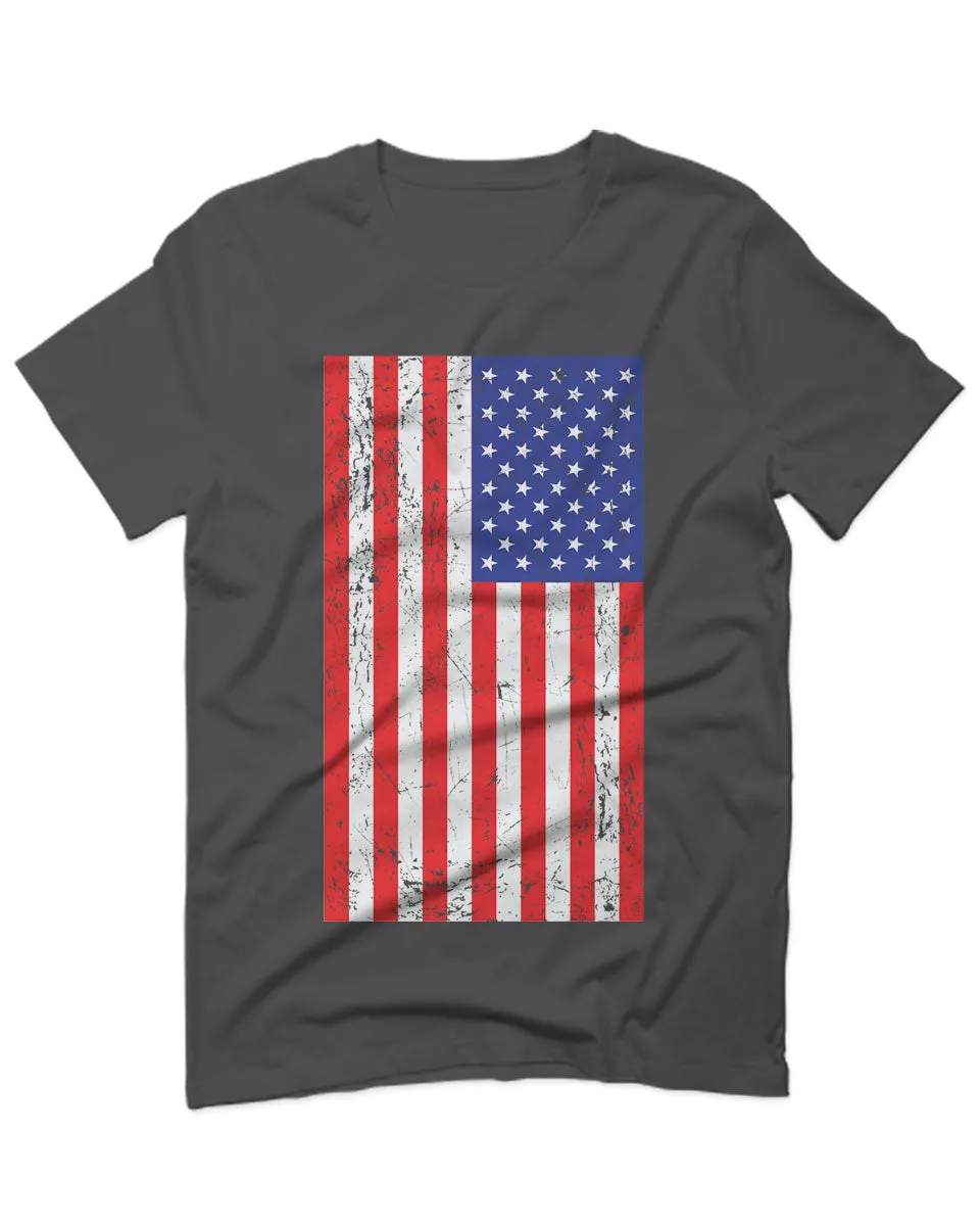 Vintage u.s. American Flag United States of America USA Proud For men T Shirt