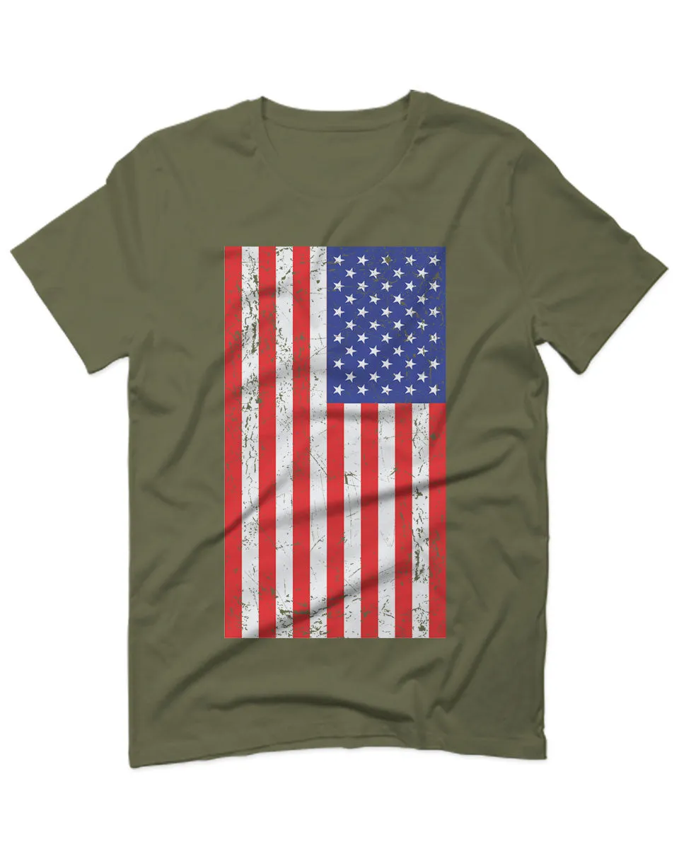 Vintage u.s. American Flag United States of America USA Proud For men T Shirt