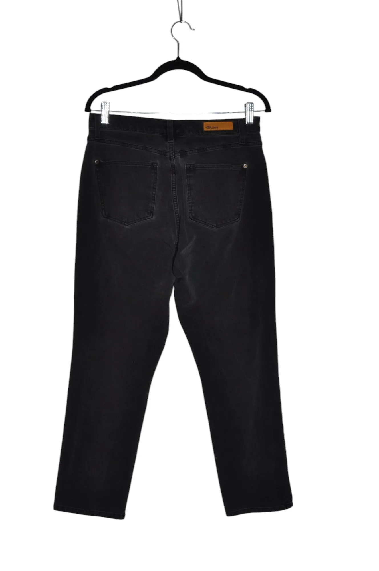 YOGA JEANS Women Straight-Legged Jeans Regular fit in Black - 30